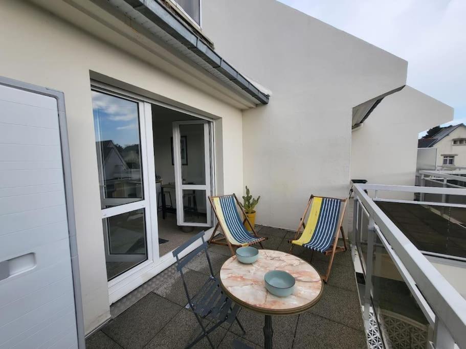 Studio "La Parenthese", A 50 Metres De La Plage Saint-Quay-Portrieux Buitenkant foto